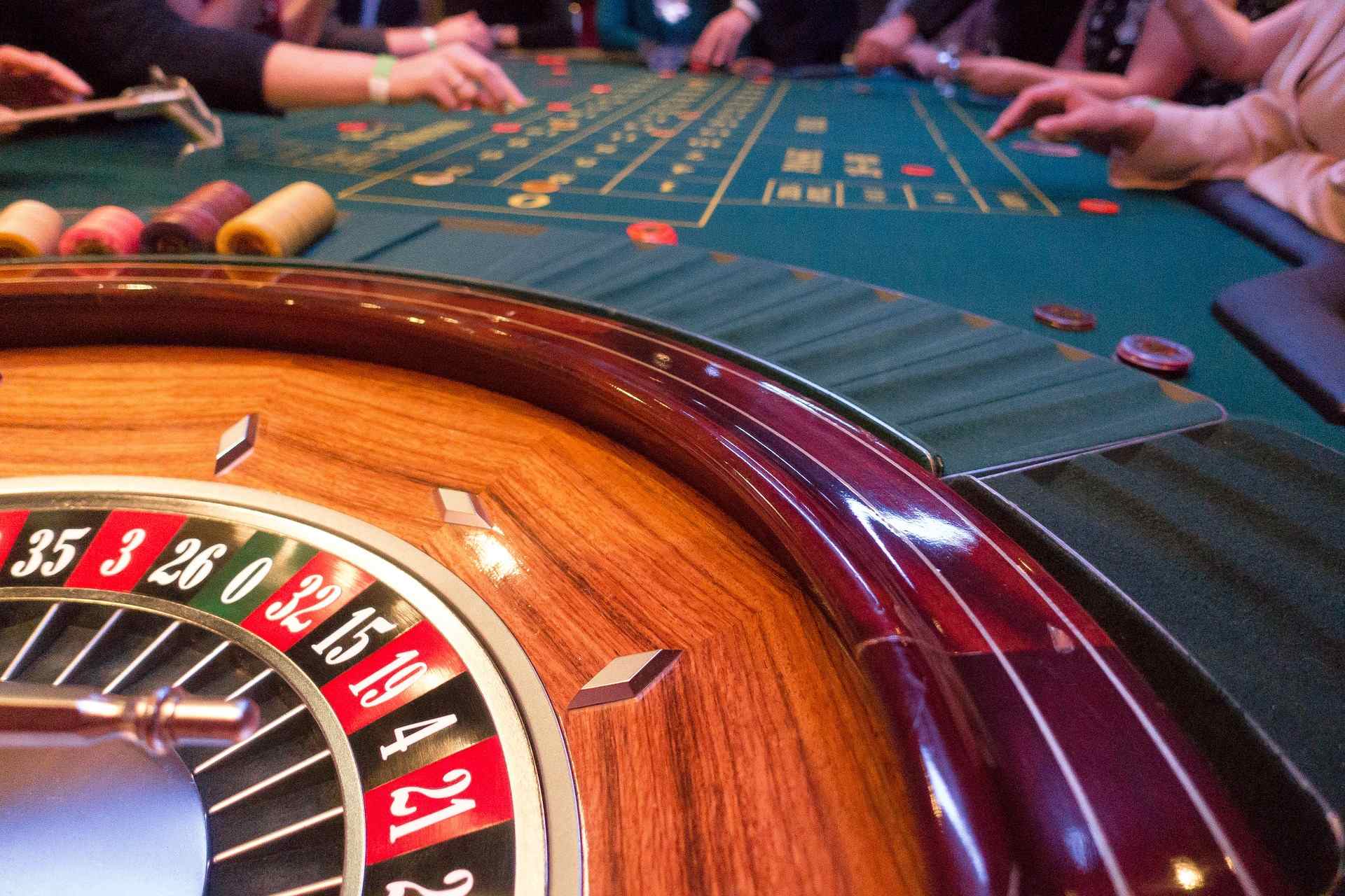 Ein Roulette im Casino